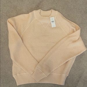 Lou & Grey blush pink sweater